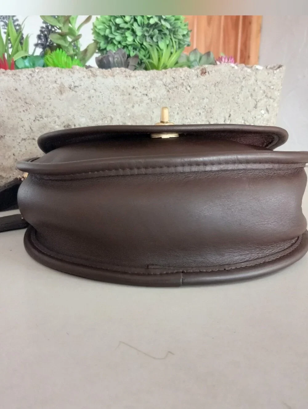 Coach Watson 1997 Classics Collection, #9981 Mahogany Brown Crossbody
